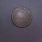 Moneda zinc Romania 5 lei 1942