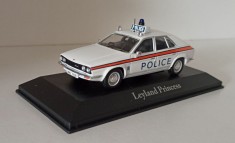 Macheta Leyland Princess MK2 1979 Politia UK - IXO/Atlas 1/43