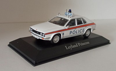 Macheta Leyland Princess MK2 1979 Politia UK - IXO/Atlas 1/43 foto