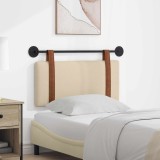 vidaXL Cap de pat suspendat Pe perete Crem 80 x 40 cm Lemn compozit 42031340