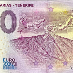 !!! RARR : 0 EURO SOUVENIR - SPANIA , INSULELE CANARE , TENERIFE - 2023.1 - UNC