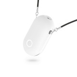 Colier Purificator Aer, alb, Design compact si usor, elibereaza ioni negativi pentru a elimina eficient poluantii din aer, inclusiv praf, Oem