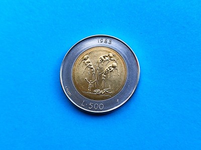 500 Lire 1983 San Marino-UNC-RAR foto