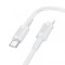 Cablu Date si Incarcare USB-C - Lightning Borofone BX111 Feliz, 27W, 1m, Alb