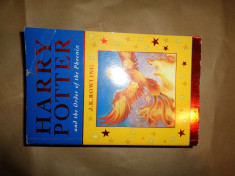 Harry Potter si ordinul Phoenix / cartea este in limba engleza - J.K.Rowling foto