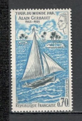 Franta.1970 A.Gerbault- croaziera in jurul lumii SF.626 foto
