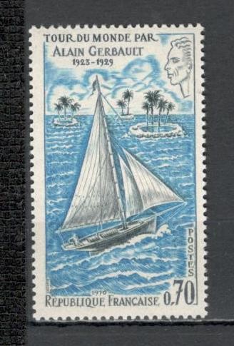 Franta.1970 A.Gerbault- croaziera in jurul lumii SF.626