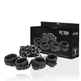 FETISH SUBMISSIVE - LUXURY BED TIES SET WITH NOPRENE LINING, FETISH SUBMISSIVE BONDAGE