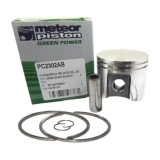 Piston complet drujba Meteor 55mm compatibil Husqvarna 390XP, Piston drujba Italia, diametru 55mm