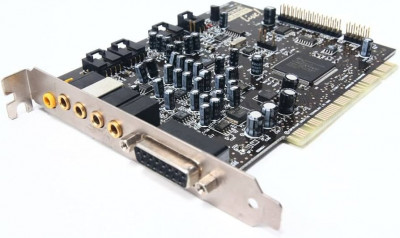 Placa audio PC Creative Labs Soundblaster live CT4760 foto