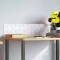 Plăci cu tablouri 2 pcs Argintiu 50 x 20 cm Aluminiu