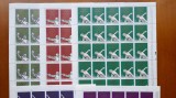 1972-JO Munchen-Lp802-coli de 25 buc.-5 coli-part. set-MNH