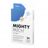 Plasturi hidrocoloidali pentru acnee Mighty Patch Invisible, 24 bucati, Hero