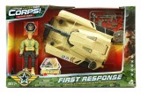 Set tanc cu figurina, The Corps Universe, Lanard Toys