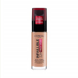 Fond de Ten Rezistent la Transfer, Loreal Paris, Infaillible 32H Fresh Wear, SPF 25, Vitamina C, 160 Rose Linen, 30 ml