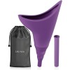 Dispozitiv pentru Urinat din Silicon cu Extensie Detasabila, Purple - Purple, Linovit Store