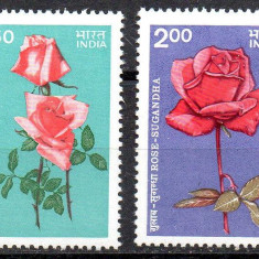 INDIA 1984, Flora, serie neuzata, MNH