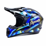 Cumpara ieftin Casca Moto/Enduro, Interior Confortabil, Ventilatie Multipla, pentru Motociclete, Cross, Enduro, ATV, Dirt Bike, FIXATO, Marime L, Albastru