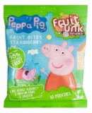 Gustare din fructe cu capsuni Peppa Pig, 100g, Fruit Funk