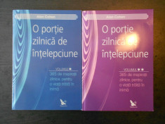 ALAN COHEN - O PORTIE ZILNICA DE INTELEPCIUNE 2 volume foto