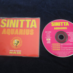 Sinitta - Aquarius _ maxi cd _ EMI ( Europa , 1993 )