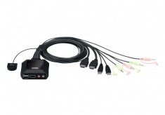 Switch KVM USB 4K HDMI 2 porturi, ATEN CS22H