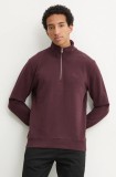 Superdry bluza barbati, culoarea bordo, neted, M2013750A-YFY