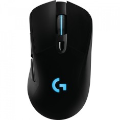 Mouse gaming wireless Logitech G703 LightSpeed Hero 16K DPI, Negru foto