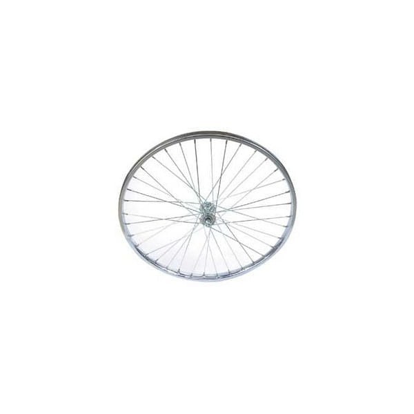 Roata spate 24x1.5&ndash;1.75, aluminiu simplu, MTB, 36H, 14G