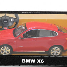 Masina cu telecomanda RASTAR 1/14 BMW X6 Rosu 31400