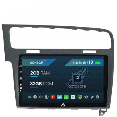 Navigatie Volkswagen Golf 7, Android 12, P-Octacore 2GB RAM + 32GB ROM, 10.1 Inch - AD-BGP10002+AD-BGRKIT023A foto