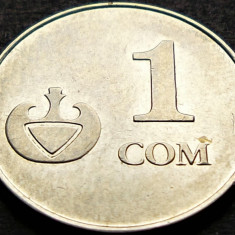 Moneda 1 SOM - REPUBLICA KYRGYZSTAN, anul 2008 *cod 98