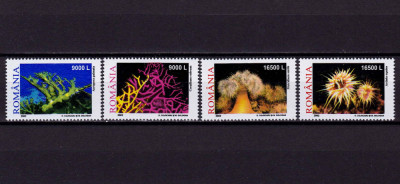 RO 2002 LP 1577 &amp;quot;Corali si anemone &amp;quot; - serie , MNH foto