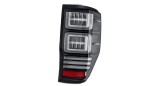 Set lampi spate, stopuri Ford Ranger 04.2011-05.2016, Ranger 05.2016-12.2022, spate, stanga+dreapta, indicator dinamic; LED; transparent; Tuning;