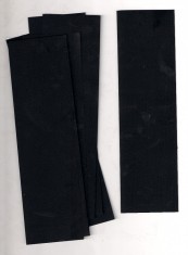 POSETE TIMBRE MARCA HAWID, (GERMANIA) , NEGRE, LOT DE 25 BUCATI, LATIME 45 MM foto