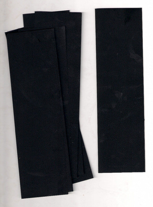 POSETE TIMBRE MARCA HAWID, (GERMANIA) , NEGRE, LOT DE 50 BUCATI, LATIME 60 MM