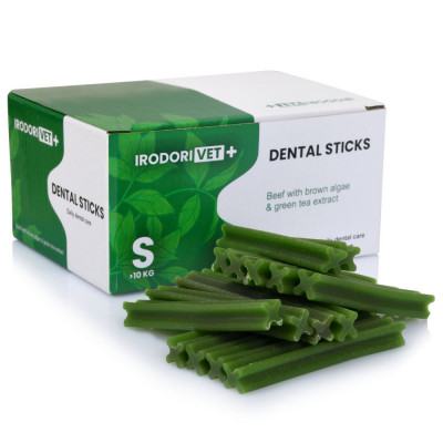 Gustare dentară pentru c&amp;acirc;ini Irodori Vet Dental Sticks S (p&amp;acirc;nă la 10 kg) 28 buc. foto