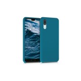 Husa pentru Huawei P20, Silicon, Albastru, 45689.62