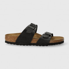 Birkenstock papuci Sydney femei, culoarea negru, 1026515