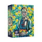 Mini puzzle Fata de la Marea Neagră cu mere - 54 de piese