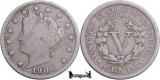 1906, 5 Cents - Liberty Nickel - Statele Unite ale Americii, America de Nord