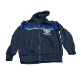 Bluza trening baiat, culoarea albastru inchis , marimea 8 ani