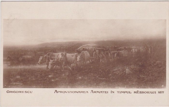 CP Grigorescu Aprovizionarea armatei in timpul razboiului 1877 ND