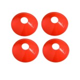 Set 4 discuri de antrenament tip jaloane, 19x6 cm, Portocaliu, ATU-089776, Oem