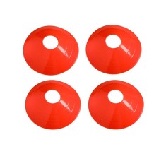 Set 4 discuri de antrenament tip jaloane, 19x6 cm, Portocaliu, ATU-089776