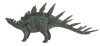 Figurina dinozaur Kentrosaurus Collecta, educativ joc rol, pictat manual, plastic 13x5cm, 3 ani+