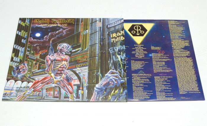 Iron Maiden - Somewhere in Time - disc vinil vinyl LP NOU