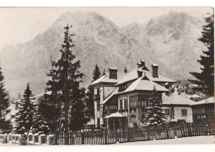 CPIB 18243 CARTE POSTALA - BUSTENI. VILA PARC, RPR