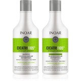 INOAR CicatriFios set pentru parul deteriorat si fragil 2x250 ml