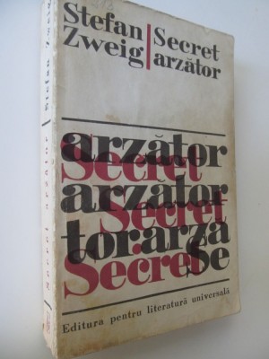 Secret arzator - Stefan Zweig foto